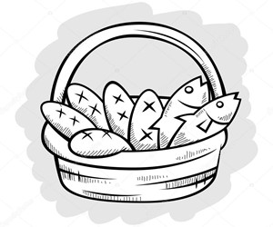 Depositphotos 88251026 Stock Illustration Five Bread And Two Fish